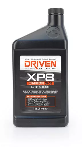 Driven Racing Oil XP8 5w30 Petroleum Oil 1 Qt 1906