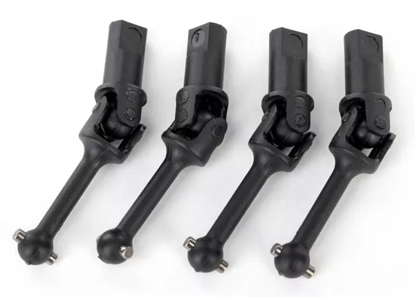 Driveshaft Assembly, Front & Rear, 1/18 LaTrax (Composite or Blue-Anodized Aluminum)