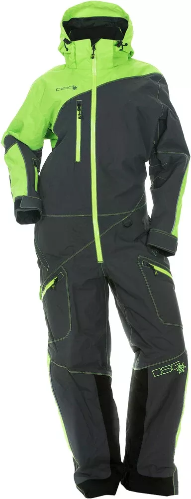 Dsg Monosuit With Drop Seat Lime Grey LG – 99326