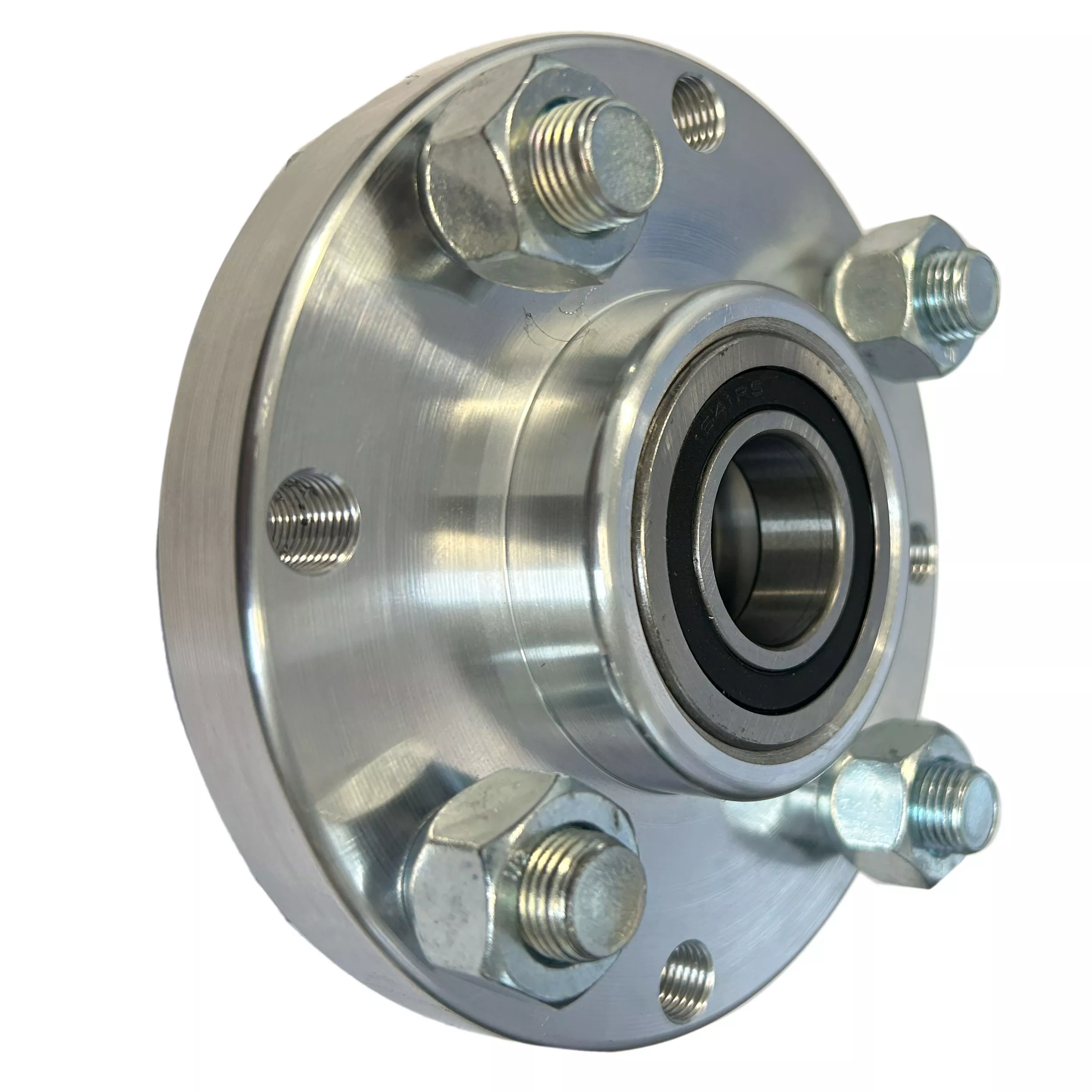 Dual Pattern Aluminum Idler Hub 3/4" or 1" ID Bearing | 4" and 110mm Bolt Circle