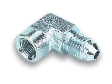 Earls `-3 90 Deg. to 1/8 NPT Gauge Fitting 968603ERL