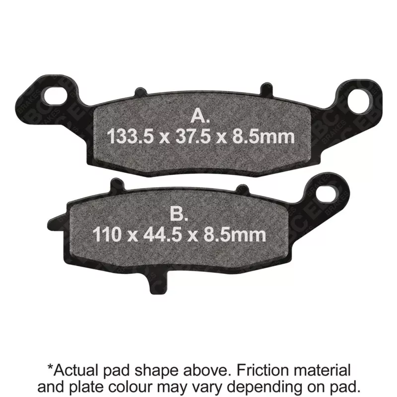 EBC 00-02 Kawasaki W 650 EJ 650 Front Left/Right FA-SFA-X Brake Pads