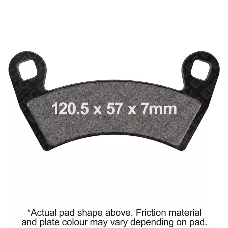 EBC 16-20 Polaris General 1000 EPS (2 Seater)Front Left/Right R Series Sintered Brake Pads