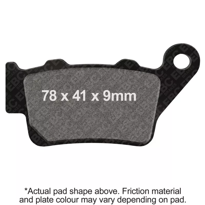EBC 2003 ATK 125 2 Stroke Enduro Front Left/Right R Series Sintered Brake Pads