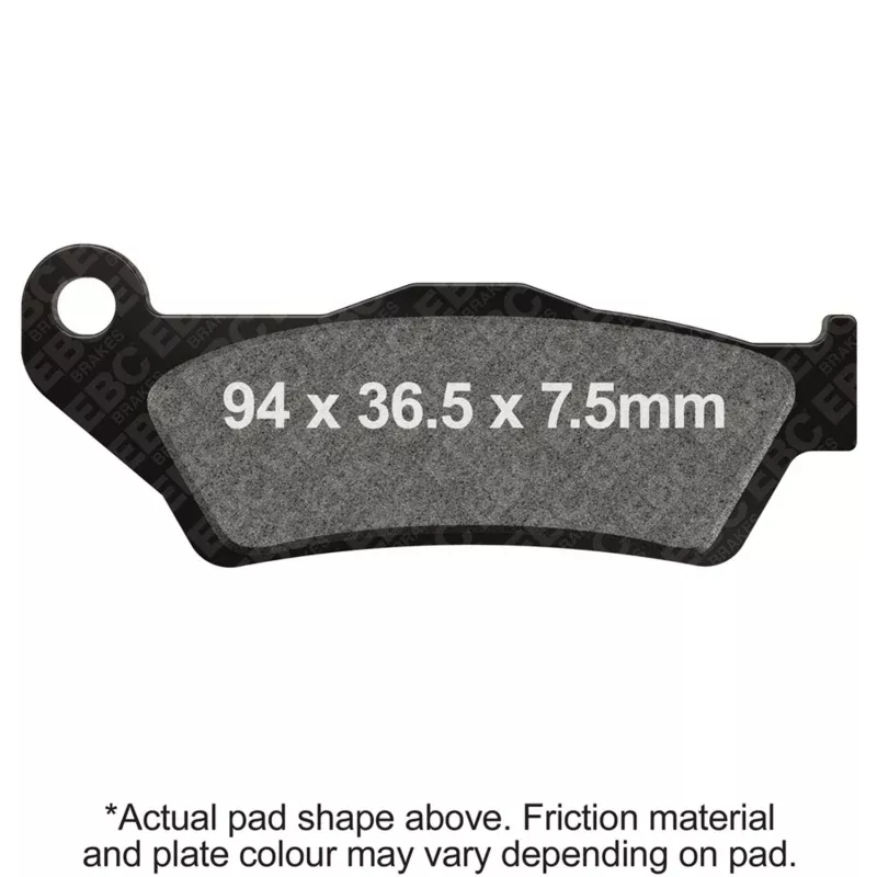 EBC 2005 Yamaha YBA 125 Enticer (3P41) Front Left/Right Sintered HH Brake Pads