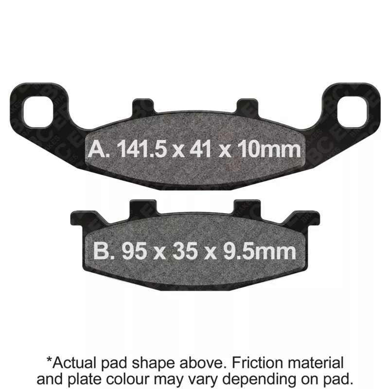 EBC 88-07 Kawasaki EX 250 Ninja Front Left/Right Sintered HH Brake Pads