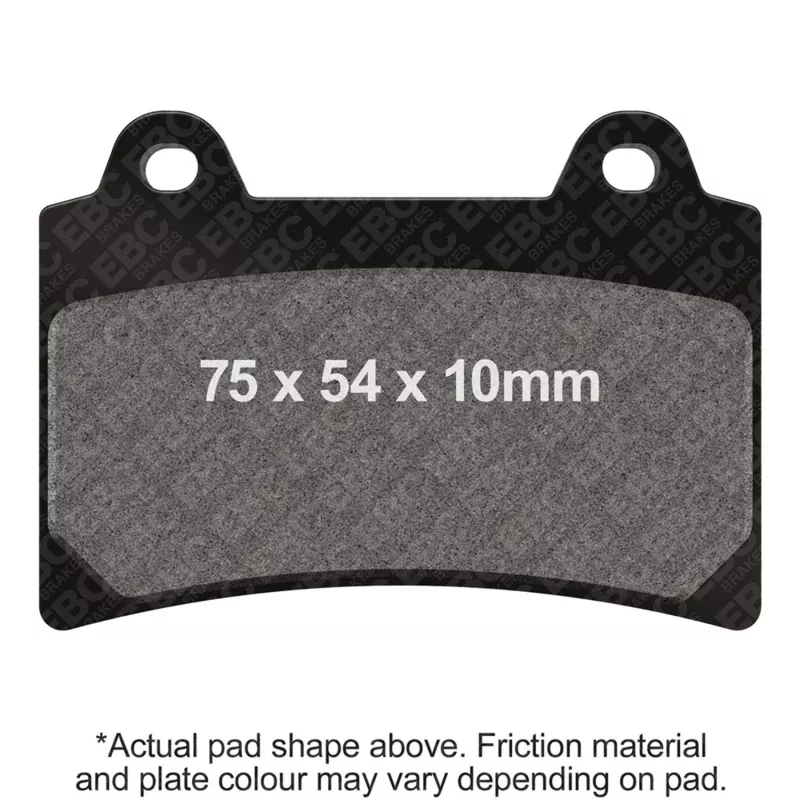 EBC 92-93 Yamaha TDM 850 Front Left/Right Semi-Sintered Vee Brake Pads