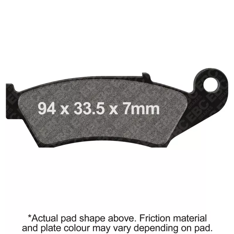EBC 95-97 Honda CR 125 R Front Left/Right FA-SFA-X Brake Pads