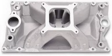 Edelbrock SBC Super Victor Manifold - Vortec 262-40 2913