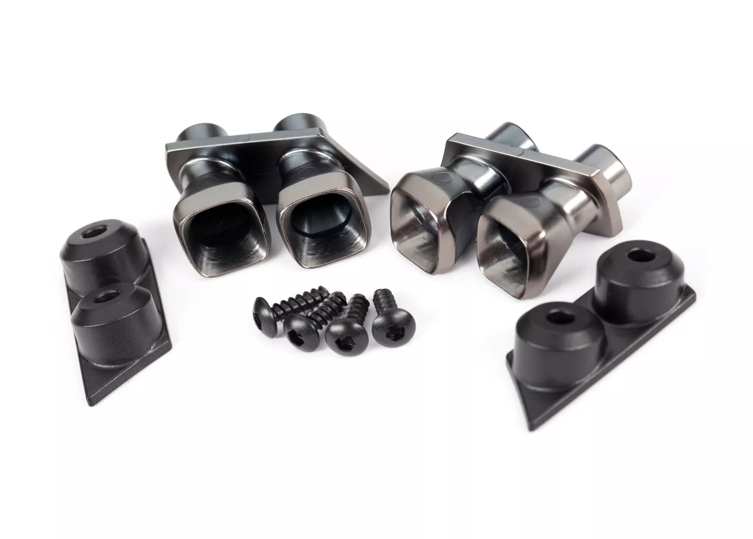 Exhaust Tips with Mounts & Hardware