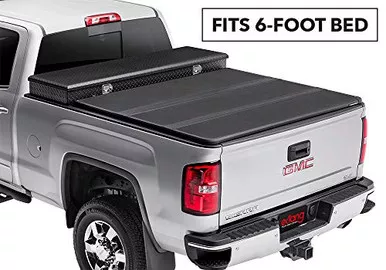 Extang Solid Fold 2.0 Hard Folding Tonneau Cover with Toolbox 6’7″ Bed – 84480