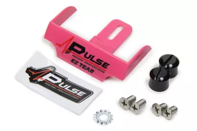 EZ Tear Pink w/ Black Tear Off Post EZTB102PNK