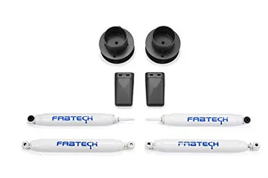 Fabtech FTS23155 Coil Spacer Kit for Chevrolet Silverado 1500 2007-2018