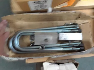 Fabtech FTS728 Rear U-Bolt Kit for Suspension Systems