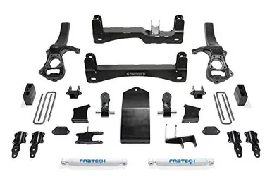 Fabtech K1136 Basic Lift System with Shocks 4 Inch Lift System