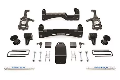 Fabtech K2194 Basic Lift System w/Shocks 6 in. Lift Performance Suspension