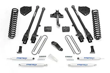 Fabtech K2219 6″ Lift System with Performance Shocks 4 Link Suspension