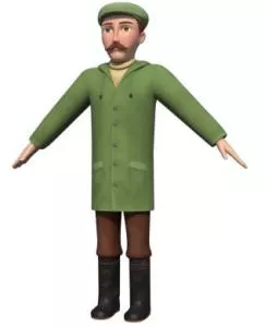 Farmer McColl - HO Scale (Thomas The Train) Bachmann Train HO Scale