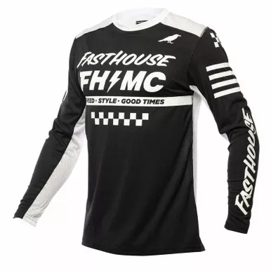 Fasthouse A/C Elrod Black Jersey