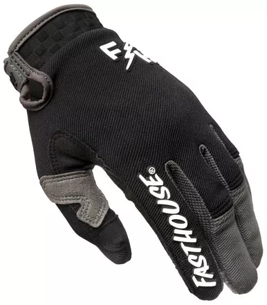 Fasthouse Speed Style Black Gray Gloves
