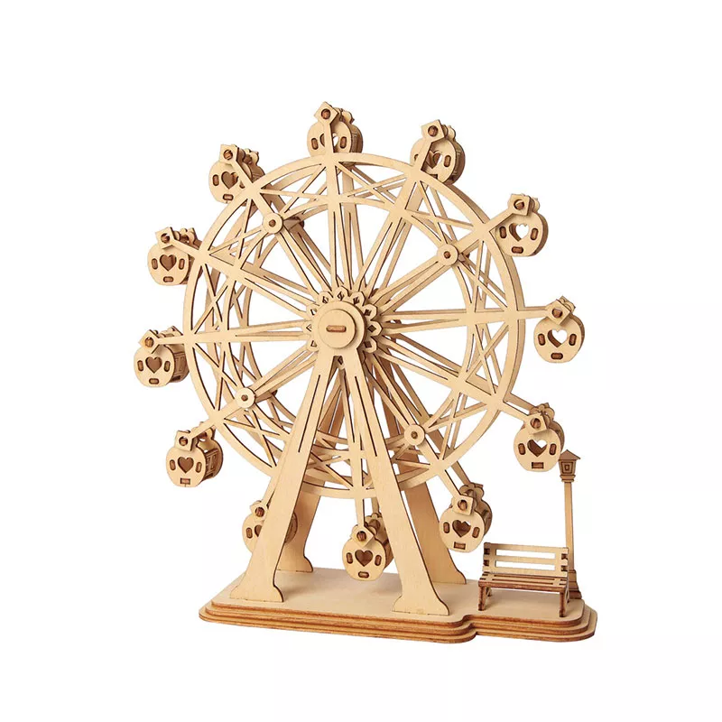 Ferris Wheel Classic 3D Wood Puzzle 3D Modern Wooden Puzzle