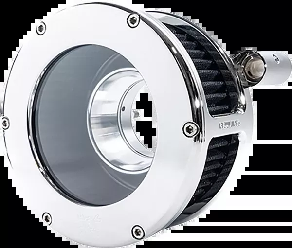 Feuling Parts BA Air Cleaner Kit - Chrome/Clear With Black Filter - '93-'99 Evolution Big Twin