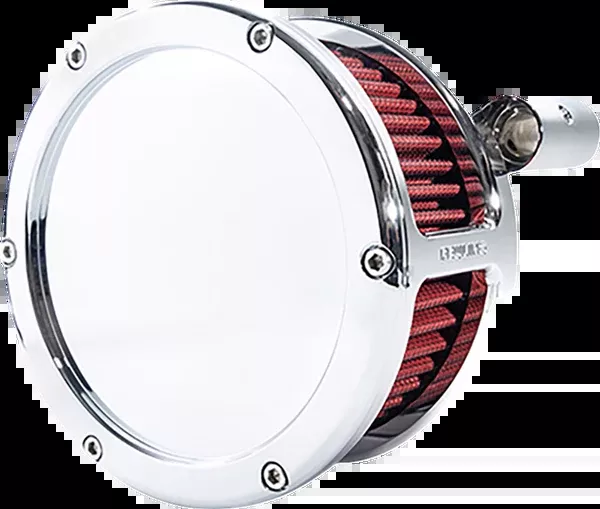 Feuling Parts BA Air Cleaner Kit – Chrome With Red Filter – ’93-’99 Evolution Big Twin