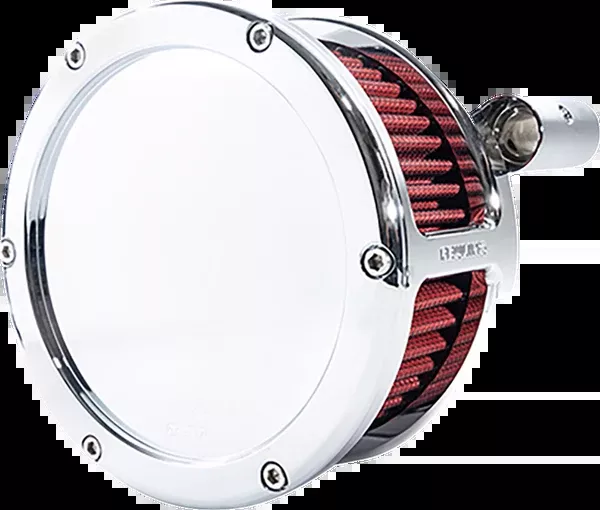 Feuling Parts BA Air Cleaner Kit – Chrome With Red Filter – Twin Cam