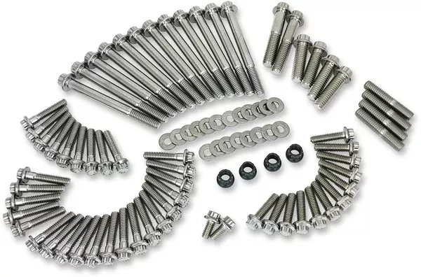 Feuling Parts Fastener Kit – External Engine – 12-Point – M8