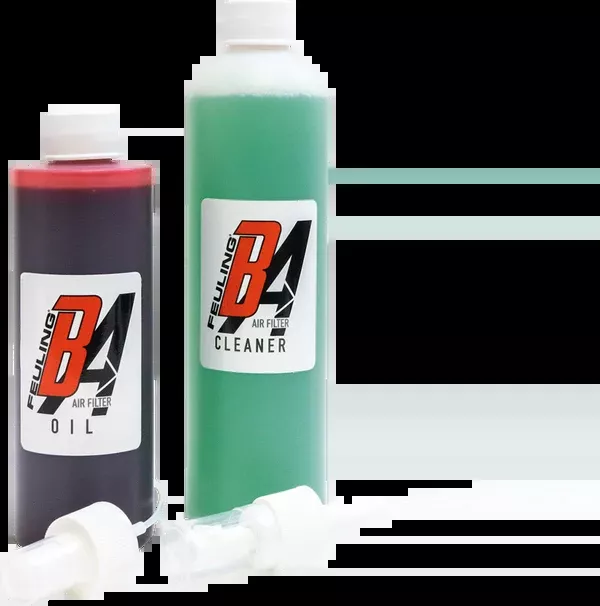 Feuling Parts Red Air Filter Oil & Cleaner Kit