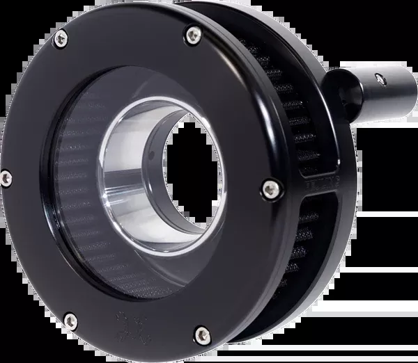 Feuling Parts Slim BA Air Cleaner Kit – Black/Clear – Black Filter – Twin Cam