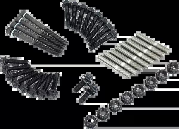 Feuling Parts Stud/Nuts – Internal Rocker Box/Rockershaft – Kit – M8