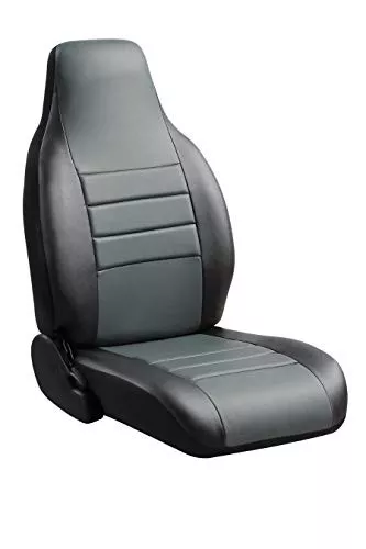 FIA SL69-11 Gray Custom Fit Front Seat Cover Split 40/20/40 – Leatherette