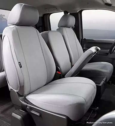 Fia SP87-36 GRAY Front Seat Cover Split Seat 40/20/40 – Poly-Cotton, (Gray)