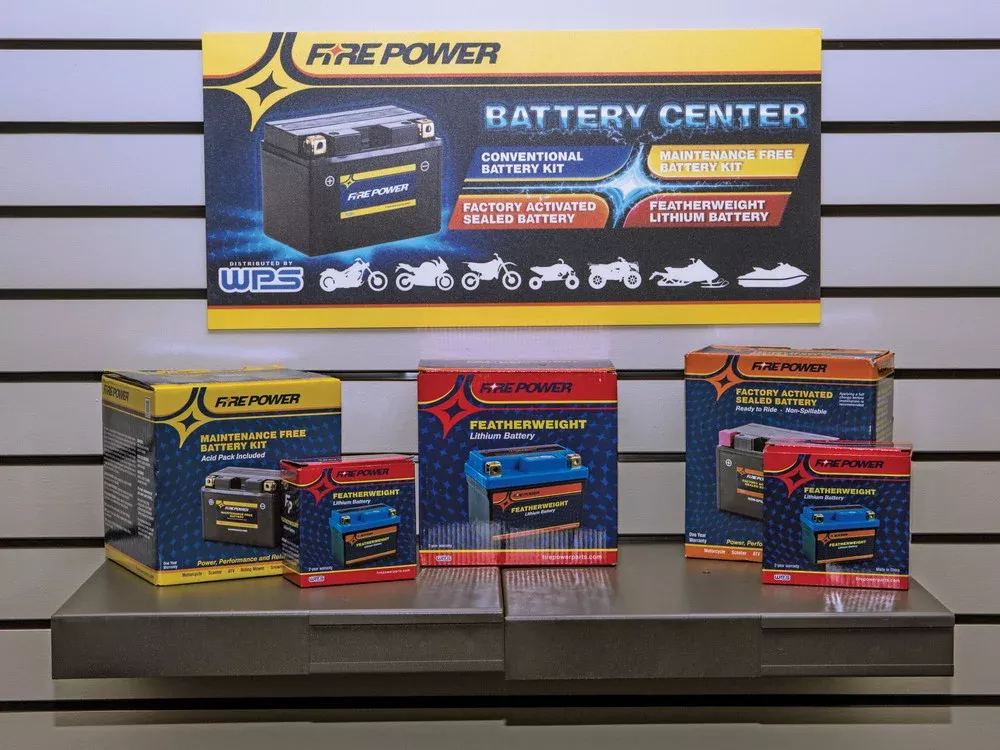 Fire Power Battery Rack Sign – FP BATTERY SIGN