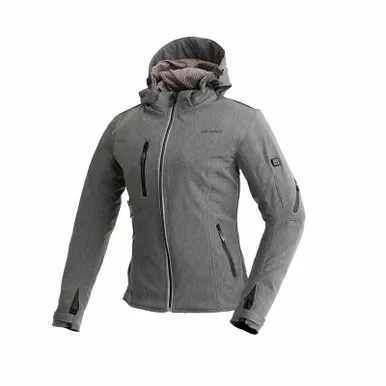 First Manufacturing Flare Womens Gray Rain Jacket