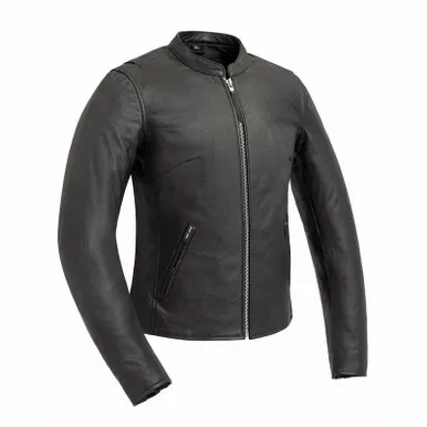 First Manufacturing Flashback Black Leather Jacket