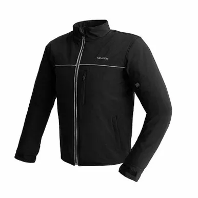 First Manufacturing Furnace Breathable Black Heated Jacket