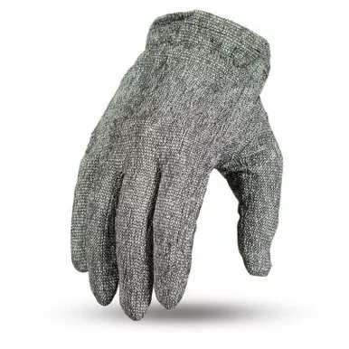 First Manufacturing Gator Gray Gatorskin Gloves