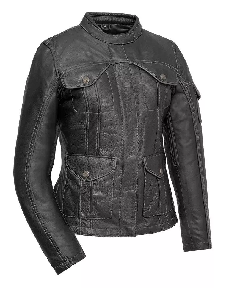 First Manufacturing Outlander Women's Leather Jacket