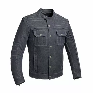 First Manufacturing Rowdy-Thurder Blue Denim Jacket