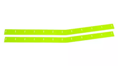 Fivestar 88 MD3 Monte Carlo Wear Strips Flourescent Green 021-400-FG