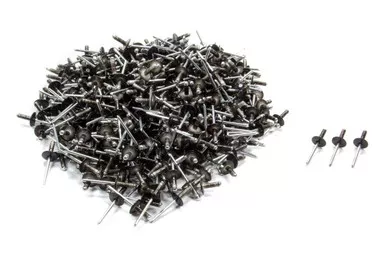 Fivestar Lrg Hd Rivet Black Multi -grip 500pk 814B-500L
