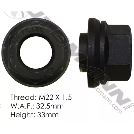 FLANGE NUT WITH SLEEVE