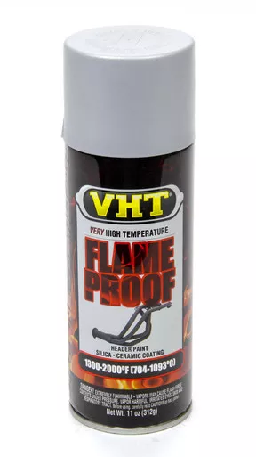 Flat Aluminum Hdr. Paint Flame Proof VHTSP117