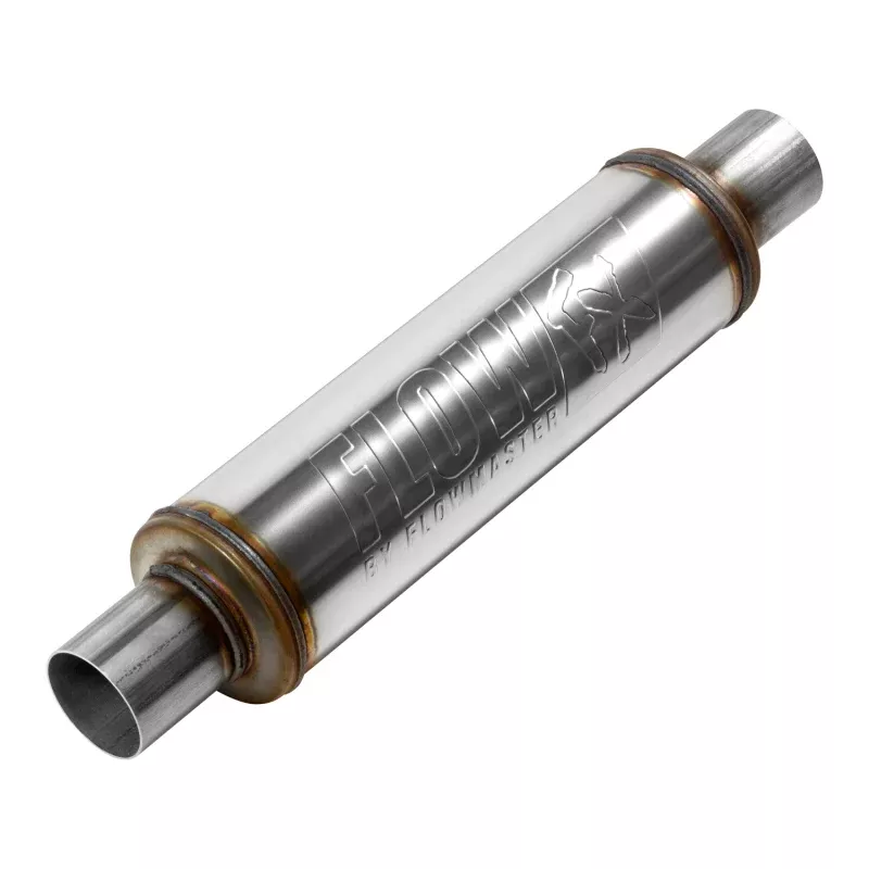 Flowmaster 2.25in.IN(C)/OUT(C) FlowFX Round 14in. BO Muffler