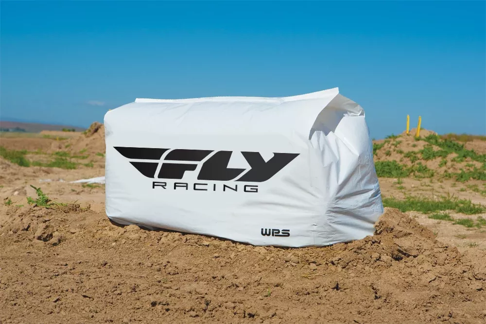 Fly Racing Bale Cover White 44X 20X 33-99-8240