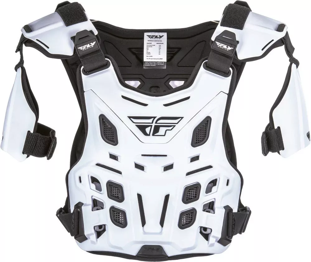 Fly Racing CE Revel Offroad Roost Guard White