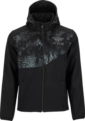 Fly Racing Checkpoint Typhon Black Jacket