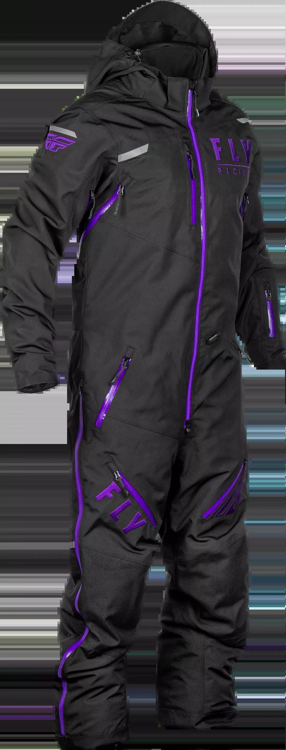 Fly Racing Cobalt Shell Monosuit Black/Purple Xl-470-4359X